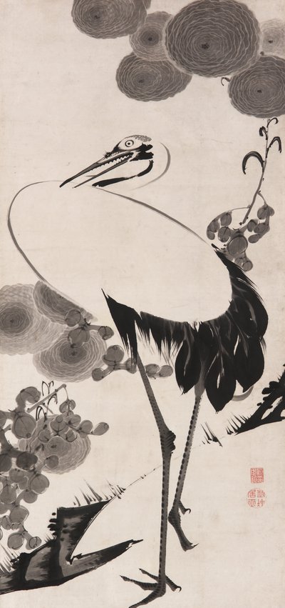 Grues (1) - Jakuchu